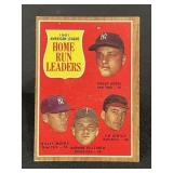 1962 Topps Mickey Mantle, Roger Maris, Harmon