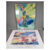 Pair of Leroy Neiman prints