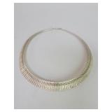 Sterling silver Cleopatra graduated necklace