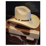 Vintage Resistol western cowboy hat, size 7 5/8