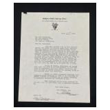 Actor John Barrymore signed contract