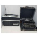 Vintage Corona Silent typewriter & Zenith Royal
