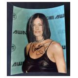 Courteney Cox signed photo