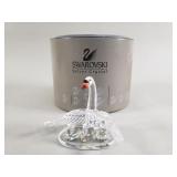 Swarovski "Swan Family" figurine