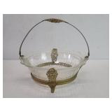 French glass and ormolu mounted bride