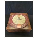 Vintage Bayomaco curtain fixtures store display