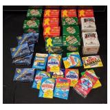 Vintage sealed sports cards & wax packs