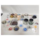 Group of vintage ashtrays