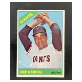 1966 Topps Juan Marichal card