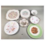 Group of porcelain plates