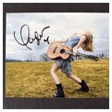 Taylor Swift signed photo