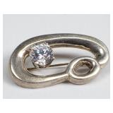 Vintage sterling silver (Mexico TD-30) brooch