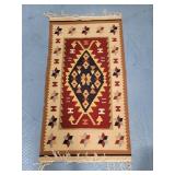 Vintage Persian-style handmade rug