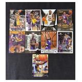 Lot of Kobe Bryant basketball cards