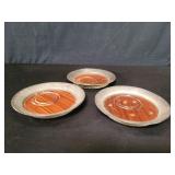 S & G Gump Co. sterling silver and mahogany