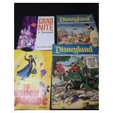 Lot of 4 Disney magazines and books