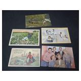 Lot of 5 postcards / pictures
