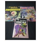 Lot of 3 comic/magazine books