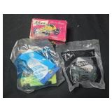 Lot of 3 toy cars hotwheels and micro racer