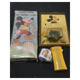 Lot of 4 Disney collectible items