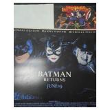 Lot of 3 super hero posters and calandar