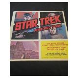 Vintage 1977 Star Trek postcard book