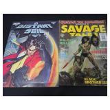 Lot of 2 vintage 1971 and 1984 comics savage