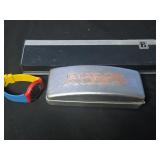 Lot 3 assorted collectibles 2 watches and glasses