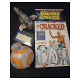 Lot of 5 Star Wars collectibles