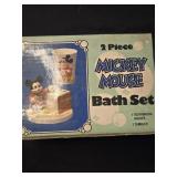 vintage 1980's Walt Disney Mickey Mouse 2-piece