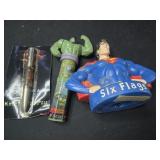 Lot of 3 super hero collectibles