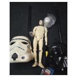 Lot of 4 Star Wars collectibles walkie talkies
