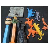 Lot of 5 assorted items pez, Disney and more