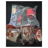 Lot of 4 happy meal collectibles