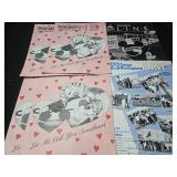 Lot of 6 Disney line magazines