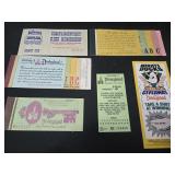 Lot of 6 tickets and ticket books Disney and