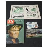 Lot of 4 movie memorabilia