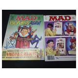 Lot of 2 vintage 1988 and 1979 Mad magazines