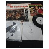 Lot of 5 LP vinyls 1 broke see photos