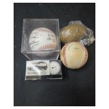 Lot of 4 sports collectibles