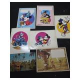 Lot of 7 Disney postcards