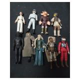 Lot of 9 Star wars figures