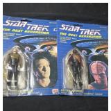 Lot of vintage 1988 Star Trek action figures