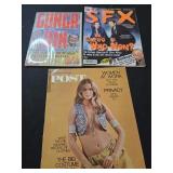 Lot of 3 assorted magazines and covers