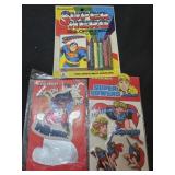 Lot of 3 assorted super hero collectibles