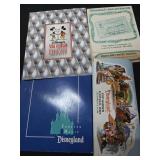 Lot of 4 Disney collectible paperwork