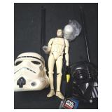 Lot of 4 Star Wars collectibles walkie-talkies