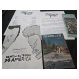 Lot of 4 assorted paperwork