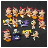 Lot of 15 Powerpuff Girls pencil toppers and