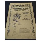 Vintage 1979 warriors of the shadow realm six